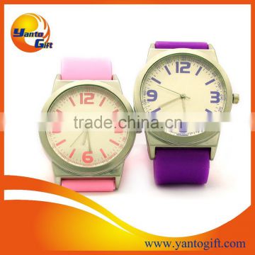 Promotional silicone lady watch