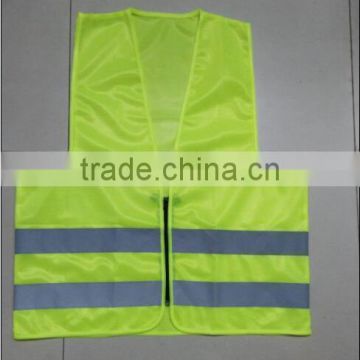 Safety reflective vest for Chile market in 50g, 60g, 100g and 120g
