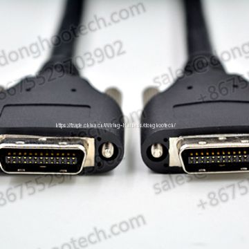 AIA Standard Camera Link Cable Harness MDR 26Pin to MDR 26Pin 3M 85MHZ Full Shielded High Speed Data Cable