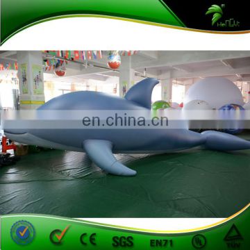 Inflatable Light Blue Dolphin Add Sexy Hole Inflatable Sex