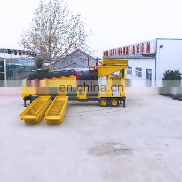 High efficient china gold trommel wash plan from SINOLINKING