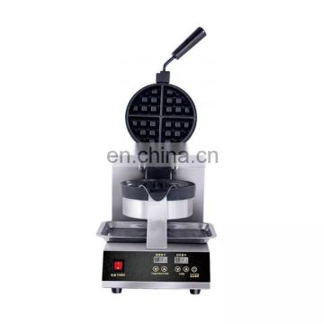 Ce Approve Snack Food Machine Commercial Electric 2-Plate RotaryWaffleMaker