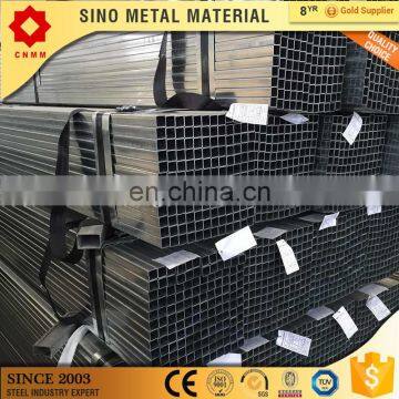 galvanized chimney pipe thick shs 50*100*2.2mm gi square carton tube