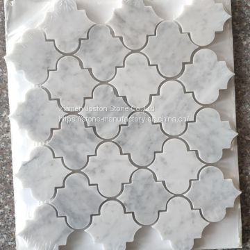 Penny round marble mosaic