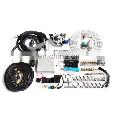 ACT high pressure pertol fuel gas injection lpg conversion kit 8 cylinder for car gas equipment for auto