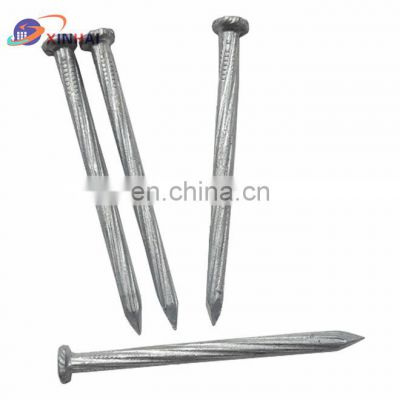 Checkered Silver Double Flat Nails Concrete Nails Cement Concrete Nailsconcrete Nails