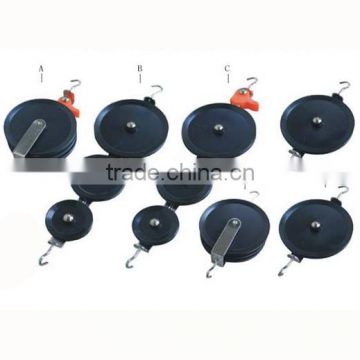 Controllable pulley set for Physics teaching use