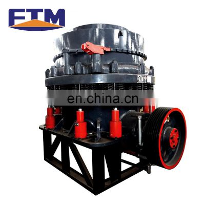 Hard rock conical crushing cone mining stone crusher for sale