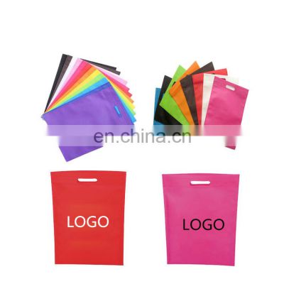 Custom Logo Printed D Cut Non-woven Bags