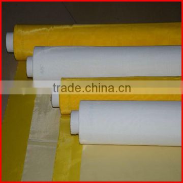 High Quality Cheap White And Yellow Silk Screen Printing Polyester Mesh/Silk Screen Polyester Mesh