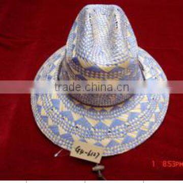 special panama hats made with waved pattern