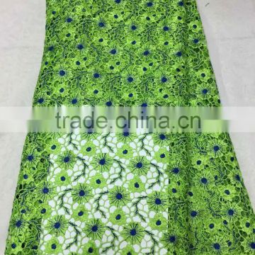 YL004-4 lemon african wedding material african swiss embroidery lace fabric
