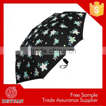 lightsaber automatic rubber handle cheapest 3 folding umbrella