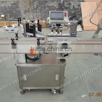 7 Shanghai manufacturer High efficiency glass/ plastic round bottle labeling machine