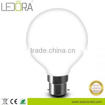 2015 High lumen Ra>90 4W G80 B22 dimmable edison led bulb milky
