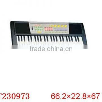 Musical electronic organ keyboard