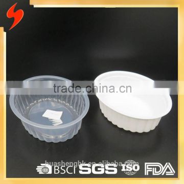 Various size oval shape disposable Plastic Food container