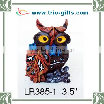 Resin wall plaques decor for owl shaped souvenir