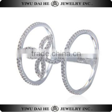 daihe Trendy silver purity rings for teenage girls
