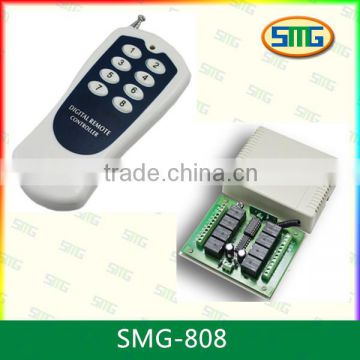 wireless transmitter and receiver 8 channels remote controller SMG-808