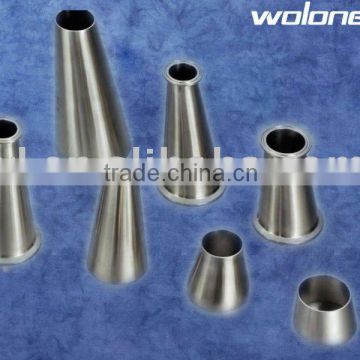 sanitary stainless steel reducer welding&clamp