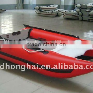 inflatable boats with catamaran pvc tube