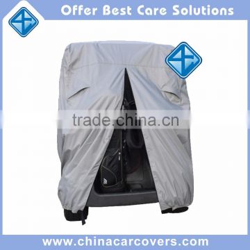 Deluxe water easy operation golf cart cover for 4 passenger golf cart