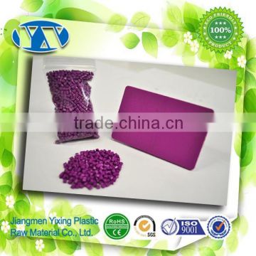 High Concentration Colorant Purple Color Masterbatch for PE PP PC ABS Product