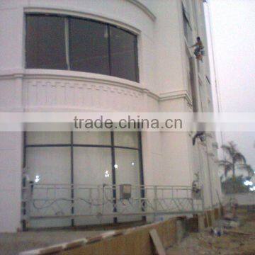 Yellow High Working Suspended Platform Cradle Scaffold Systems for Building Cleaning