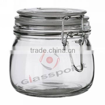500ml glass food container