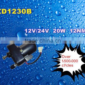 ZD1230B 12v wiper motor,12V/24V 20W 29NM