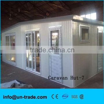 Three Sides Wall Caravan Hut