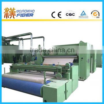 Nonwoven geotextile making line, geotextile making production line, geotextile needling line
