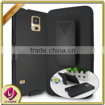 new arrival black holster case for samsung galaxy s5 belt clip case