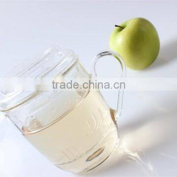 china wholesale high quality pyrex clear glass tea office cup with strainer and handle