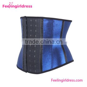 Wholesale waist reducing trimming training corsets rubber corsets