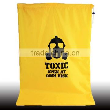 2015 hot sale yellow cloth laundry bag