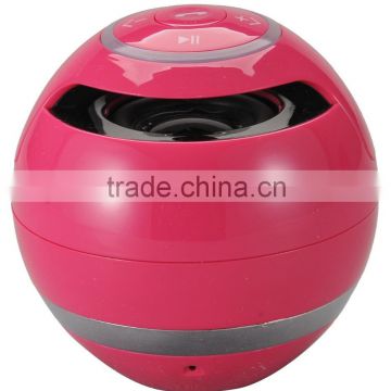 round ball shaped led bluetooth speaker