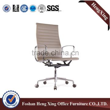 Heavy duty chrome metal armrest modern ergonomic office chair HX-23A