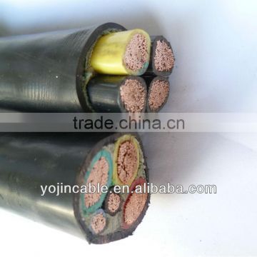 0.6/1kv 4x75mm2 copper conductor pvc insulated pvc sheath power cable