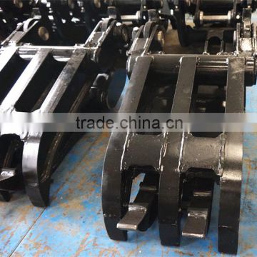 Excavator Log Grapple, Customized 303CCR/302CCR Excavator Log/Timber/ Wood Grapple Made in Linyi City China