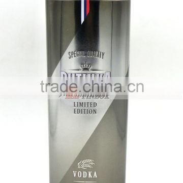 Putinka Russian Vodka Alcohol Metal Package Tin Box