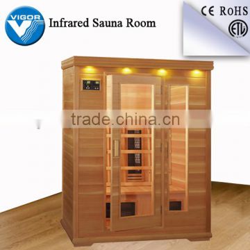 infrared corner sauna room / adult sauna room