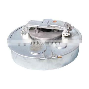 16 inch Carbon Steel clamped manhole cover for tank