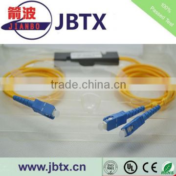 SC/APC single mode fiber optic PLC splitter