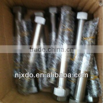 Incoloy a286 hex bolts 1.4980 a286 fasteners gh2132 stainless steel hardware machine screw fixings