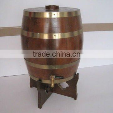 small cheap wooden barrel for whisky for sale