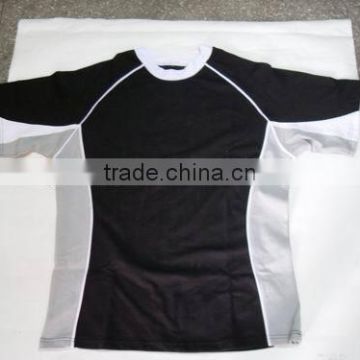 sublimation stretch tear resistance cool dry polyester/spandex XL size rugby uniform