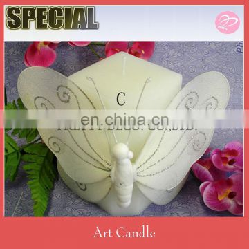 White nylon Butterfly decorative bulk candle