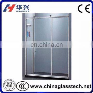 CE, CCC, ISO Frameless Flat/Curved tempered bathroom door